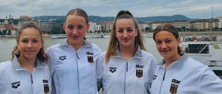 SSVE-Mädchen bei der U15-Europameisterschaft in Zagreb